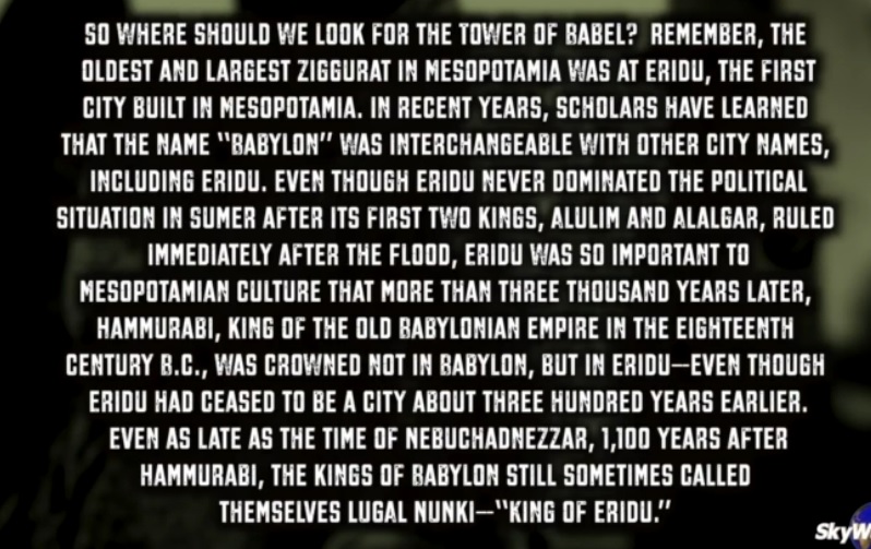 The Tower of Babel - In Eridu