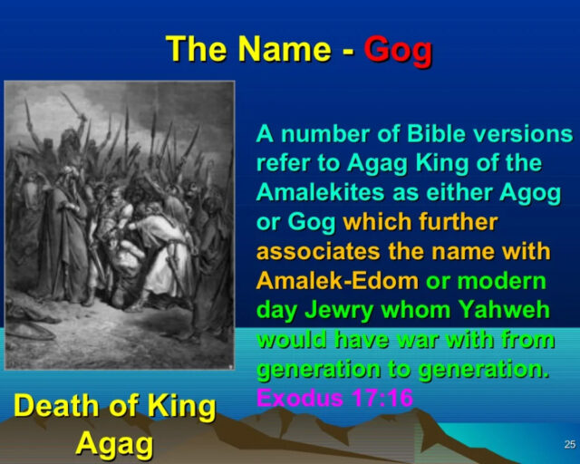Death of King Agag