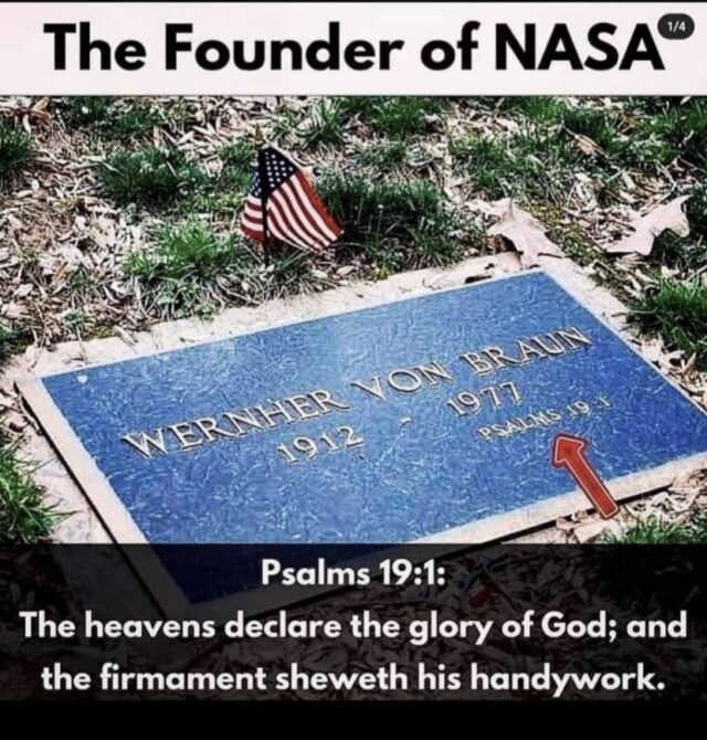 Founder of NASA